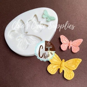 Butterflies silicone mold, 3 cavities. - Picture 1 of 6