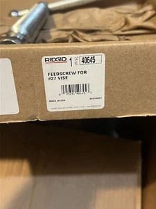 Ridgid 40645 Feedscrew For #27 Vise - Picture 1 of 3