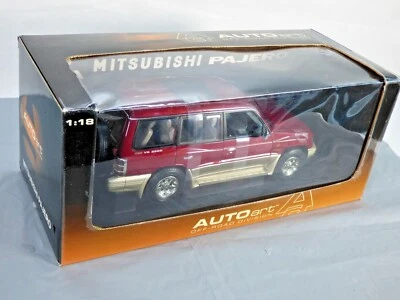 AutoArt Mitsubishi Pajero Raro De Colección 3500 V6 1998 1:18 Montero Coche de Juguete SUV 4X4 Foto 1 de 4
