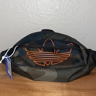 Bolsa de viagem Adidas Originals National Waist Fanny Pack unissex camuflada bolsa de cinto - Imagem 1 de 4