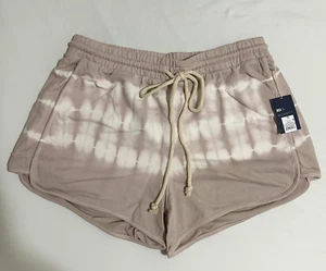 Women's Mid-Rise French Terry -Size 1X -Shorts - BCI, Tie Dye -Universal Thread - Picture 1 of 3