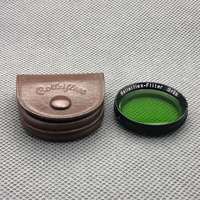Rolleiflex - Filter  Grün 28.5mm Rolleiflex Rollei  Green Lens Filter Slip-on - Image 1 of 4