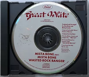 Great White Mista Bone 3 Track Promo CD Edit Wasted Rock Ranger DPRO 79682 - Picture 1 of 1