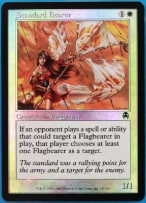 MTG Apocalypse --- STANDARD BEARER --- FOIL! Common! NM! Magic the Gathering! - Image 1 of 3