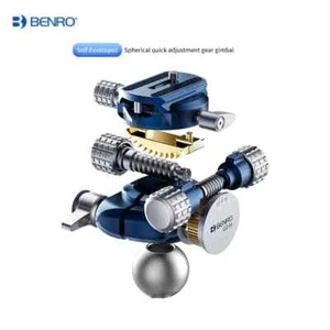 BENRO GD36 3-Way Geared Head Tripod Head Quick Adjustment Gear Panoramic shoot - Picture 1 of 19