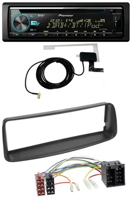 Pioneer MP3 AUX CD USB DAB Autoradio für Peugeot 206 (ab 1998) - Bild 1 von 4