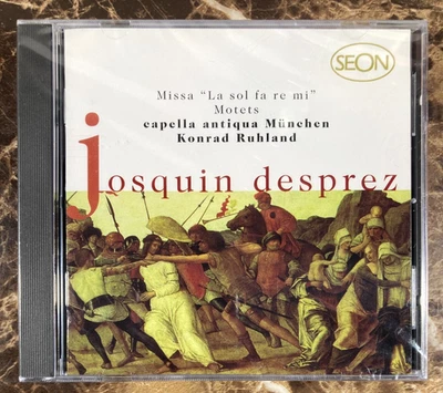 Capella Antiqua Munchen CD Josquin Desprez Missa La Sol Fa Re Mi Konrad Ruhland Foto 1 de 3