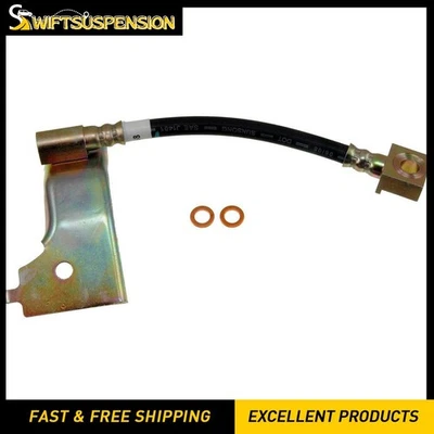 Dorman Rear Right Brake Hydraulic Hose for 1985 1986 1987 Lincoln Continental - Image 1 of 3