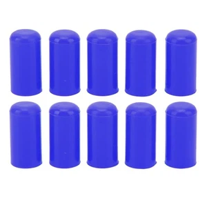 ´Blue 10Pcs Car Intake Vacuum Hose End Blanking Cover Bung Plug Silicone 8mm - Picture 1 of 12