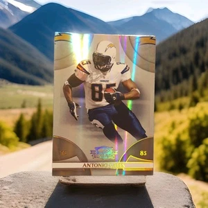 2008 Donruss Threads Bronze Holofoil Antonio Gates /250 Chargers Football - Bild 1 von 3