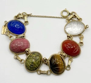 Vendome 1/20 12K GF Skarabäus Armband 7,5 Zoll - Bild 1 von 4