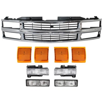 Grille Grill for Chevy Suburban Chevrolet Tahoe C2500 Truck K2500 C3500 K3500 Foto 1 de 4