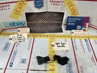 11-16 MINI COOPER S COUNTRYMAN SOPORTES DE RADIADOR (par) SUPERIOR IZQUIERDA DERECHA OEM Foto 1 de 4