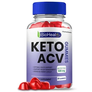 BioHeal Keto ACV Gummies, Apple Cider Vinegar, Max Strength (1 Pack) - Picture 1 of 7