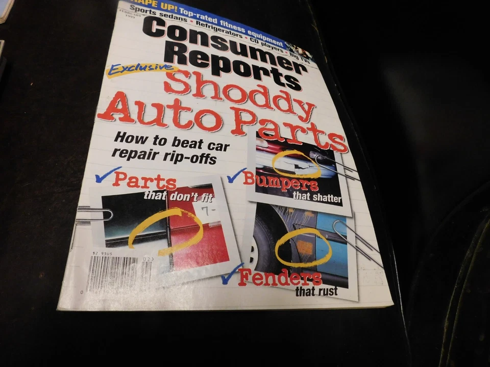 Consumer Reports Magazine 1999 February - Imagem 1 de 1