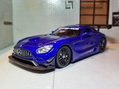 Mercedes AMG GT GT3 Class 2015 C190 R190 73386 1:24 Scale Model Diecast Car - Image 1 of 4