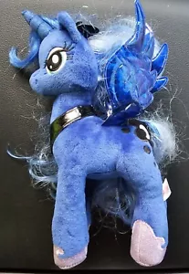 Ty My Little Pony Princesa Luna Hasbro Peluche Azul Brillo Animal de Peluche - Imagen 1 de 2