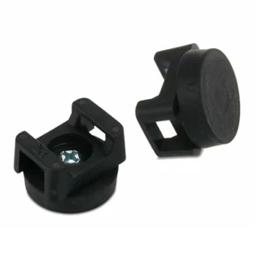 10X Cable Tie Mount Rubber Coated Neo Magnet D22 5kg | Anti Scratch | Saddle - Picture 1 of 3
