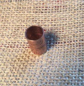 Kupferverschraubung, Kupplung, MIT Anschlag für 5/8" Außendurchmesser Schläuche - Bild 1 von 4