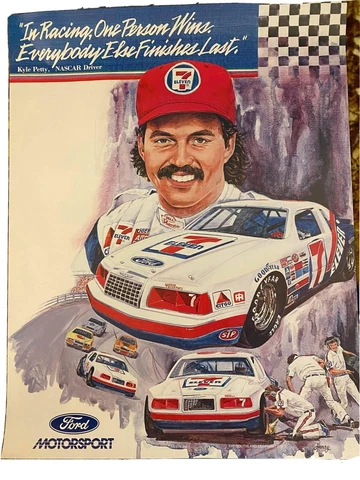 Ford Racing NASCAR Kyle Petty Poster Cover