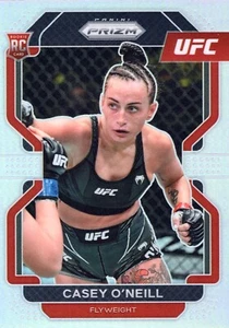 2022 Casey O’Neill Panini Prizm UFC RC Silver Prizm Flyweight - Bild 1 von 2