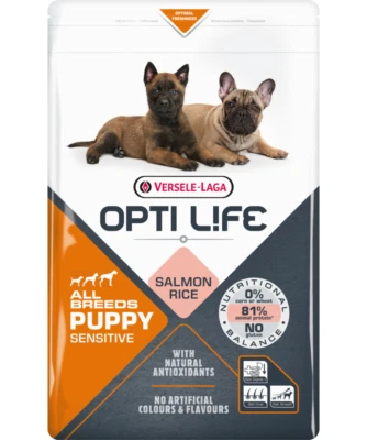 VERSELE LAGA Opti Life Puppy Sensitive All Breeds Lachs 12.5 kg - Bild 1 von 3