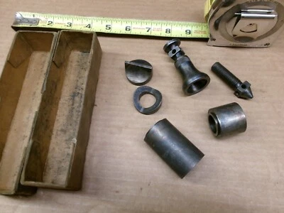 Juego de tornillos de gato gigante Starrett vintage EE. UU. 6 piezas n.º 190 Foto 1 de 4