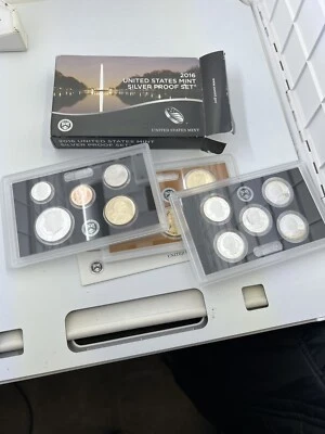 2016 United States Mint Silver Proof Set w/OGP & COA - Image 1 of 2