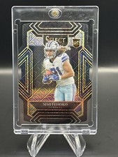 2021 Select Club Level Die Cut Black Prizm 1/1 Simi Fehoko RC Rookie Cowboys