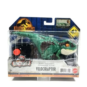 Jurassic World Dominion Uncaged Remote Click Tracker Velociraptor Dinosaur 6" - Picture 1 of 6