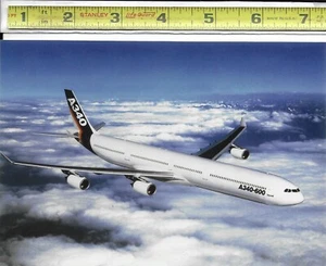 Foto oficial Airbus A340-600 de 5 pulgadas x 7 pulgadas - Imagen 1 de 1