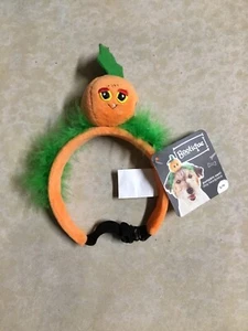BOOTIQUE "PUMPKIN SWIRL" HAT/HEADPIECE Puppy/Dog SMALL/MED - Picture 1 of 1
