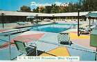 Princeton West Virginia Princeton Motel Swimming Pool Vintage Postcard J58409