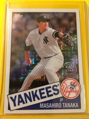 🔥🔥2020 Topps Series 2  Masahiro Tanaka 85 Topps Insert Refractor 85TC28Yankees - Image 1 of 2