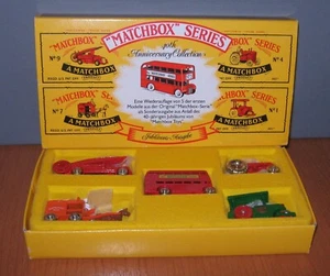 Matchbox Series 40th Anniversary Collection 5 Model Set German Issue - Picture 1 of 4