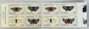 ALAND 81a Beautiful Mint NEVER Hinged Complete Booklet BUTTERFLIES - Picture 1 of 1