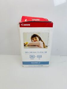 Canon Selphy CP Compact Photo Printer Ink and Sheet Set KP-108IN