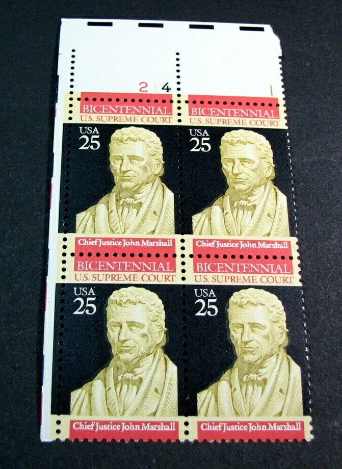 US Plate Blocks Stamp Scott# 2415 Supreme Court 1990 MNH  L480 - Image 1 of 1
