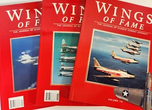 Wings Of Fame Journal Of Classic Combat Aircraft Lot Volumes 10 Through 12 - Picture 1 of 10