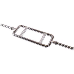 34" Barbell Standard Triceps Bar Solid Hammer Curl Lifting Bar Fitness Workout - Picture 1 of 2