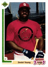 DMITRI YOUNG 1991 Upper Deck #7F BUY ANY 2 ITEMS FOR 50% OFF   B207R4S22P1