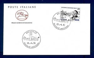 ITALIA REP. - 1991 - II° centenario della nascita di Gioacchino Belli su FDC - Picture 1 of 1