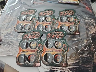 Lote De 5 TONGZO BATTLECHIPZ Ninjas vs Zombies Nueva Variedad (Trl8) Foto 1 de 4