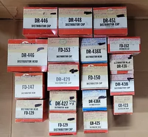 Ignition Distributor Caps, Borg Warner, Standard Ignition & KEM Lot Sale - Picture 1 of 2
