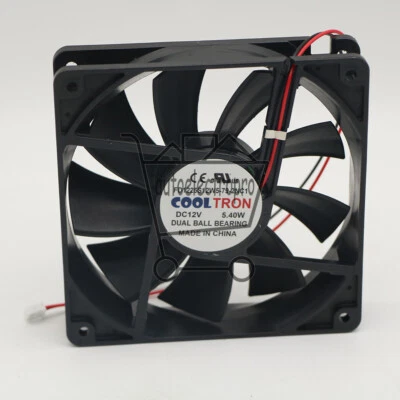 1PCS  COOLTRON Fan FD1225S12W5-79-2NC1  12V 5.40W  2 wire cooling fan new - Image 1 of 4