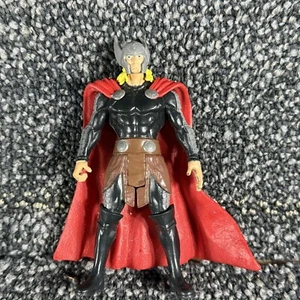 Marvel Thor Avengers 4.5" action figure with cape,  2013, - Picture 1 of 8