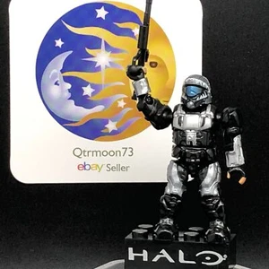 HALO Mega Bloks CLASSIC UNSC ODST (silver) FIGURE 97417 Metallic Series Drop Pod - Picture 1 of 9