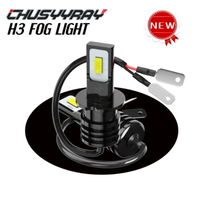 Kits de faros antiniebla LED blancos para Infiniti QX56 2004 2005 2006-2010 -2x H3 Foto 1 de 4