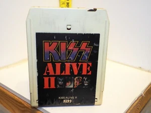 used KISS ALIVE II V2 8 TRACK TAPE TESTED works - Picture 1 of 5