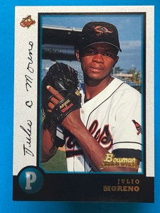 1998 Bowman Julio Moreno #169